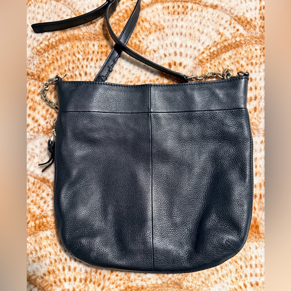 Tory Burch IVY Leather Expandable Crossbody/Shoulder Bag. - Picture 4 of 7